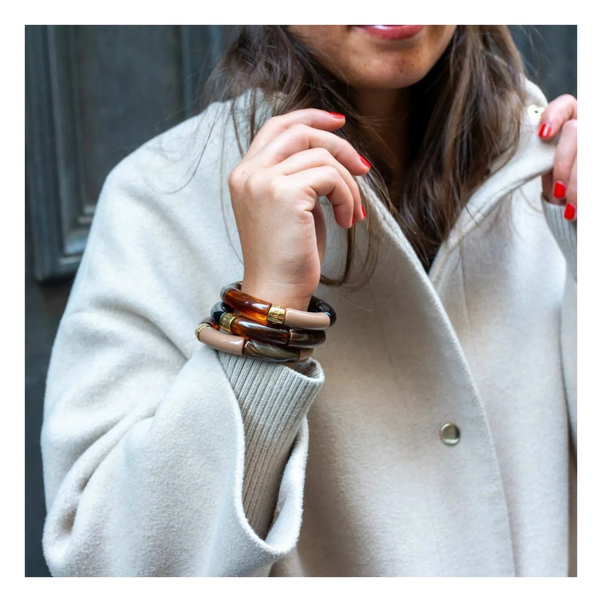 Parabaya - Moca 2 bracelet | Brown