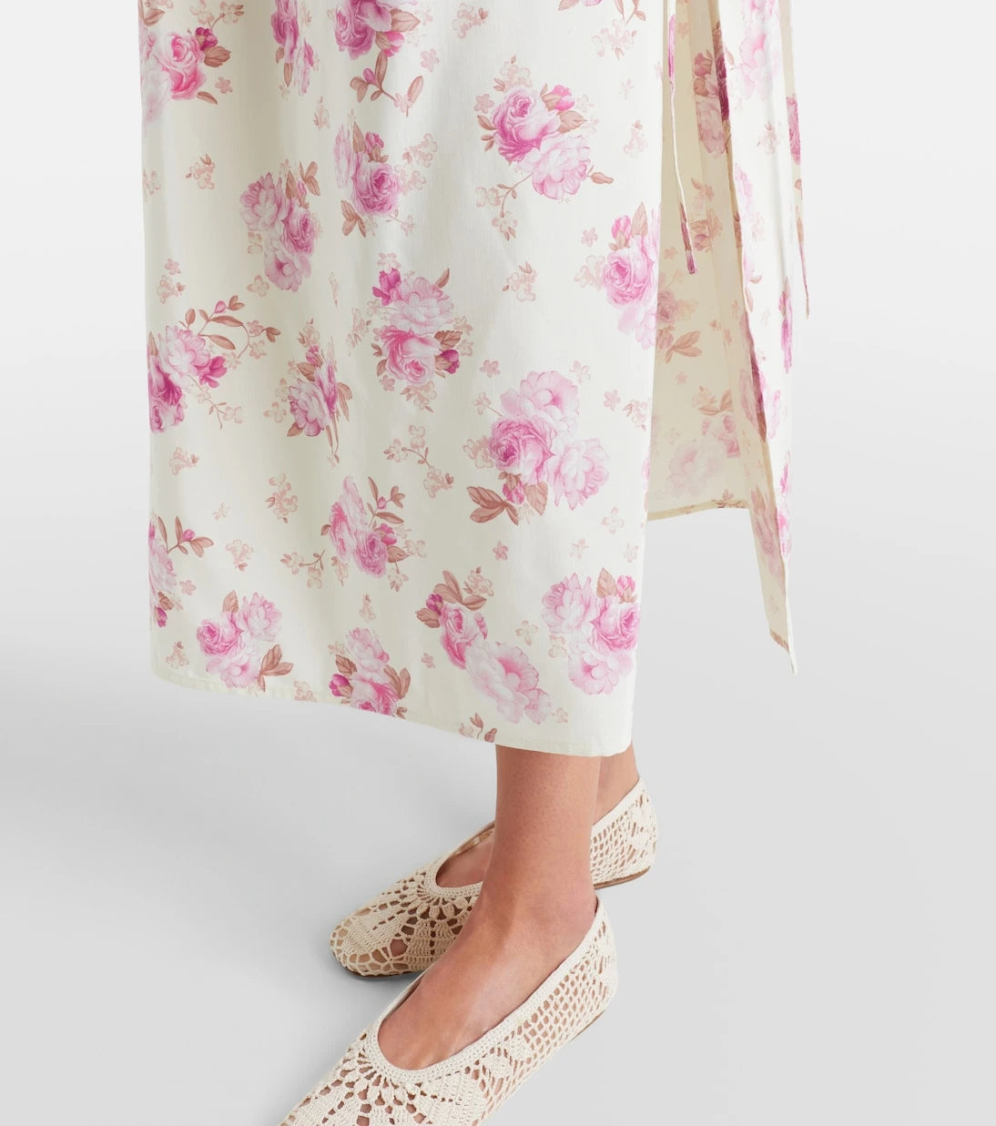 Magda Butrym - Floral silk midi dress