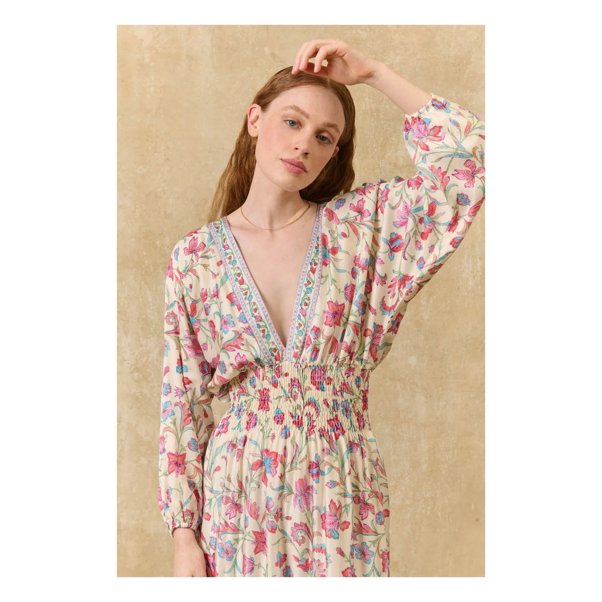 Louise Misha - Sofia dress | Cream
