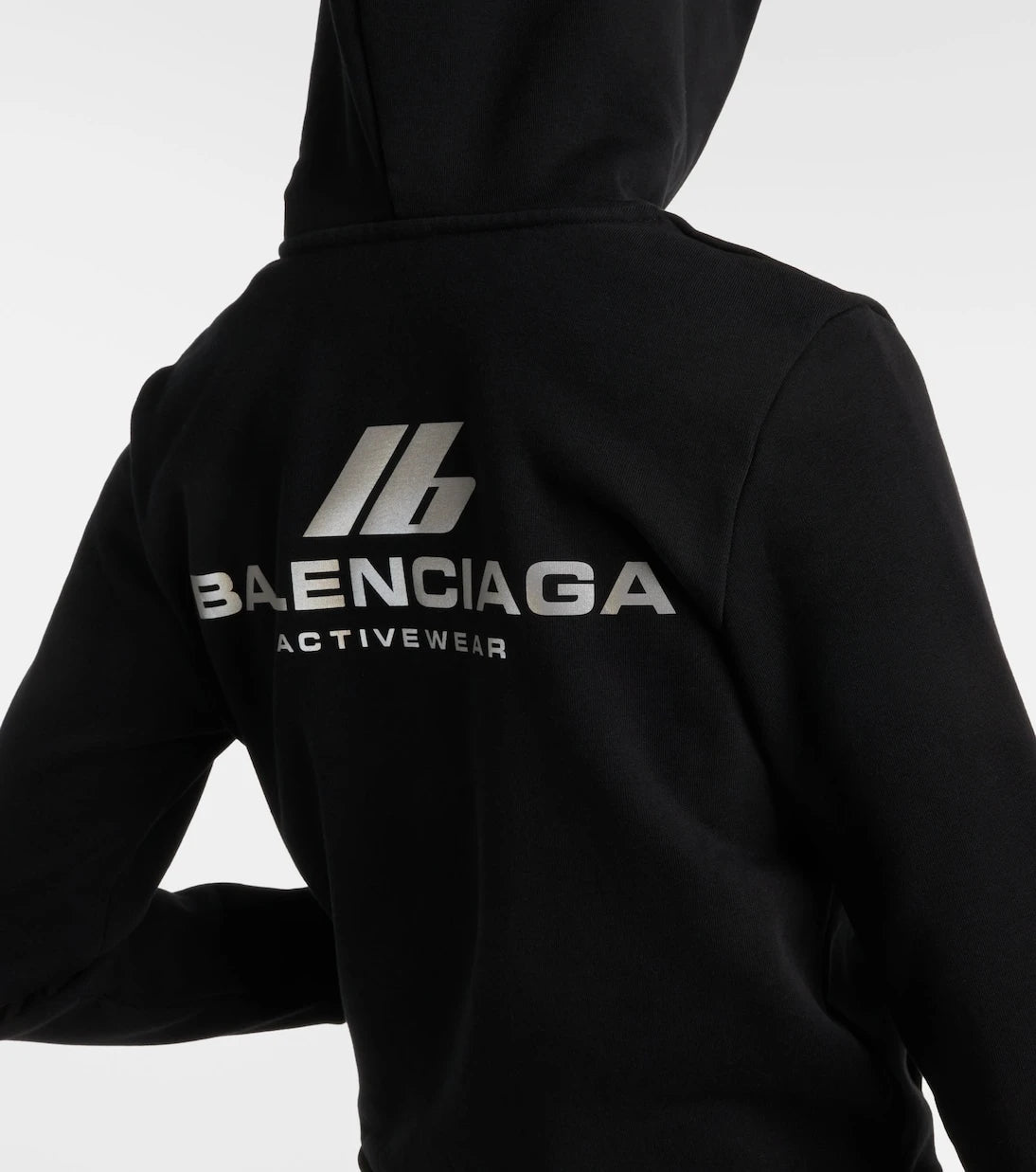 Balenciaga - Cotton-blend jersey hoodie