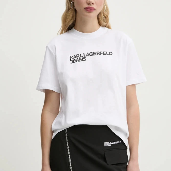 Karl Lagerfeld Jeans тениска дамска от памук