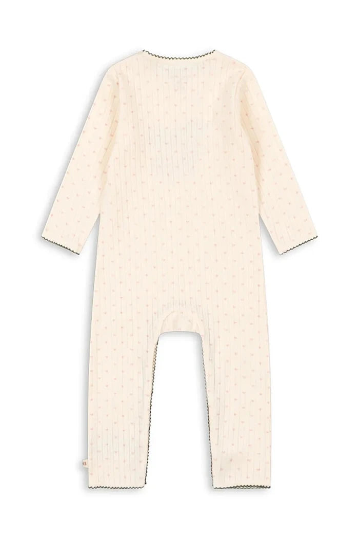 Konges Sløjd MINNIE ONESIE GOTS Bebek Pamuklu Tulum