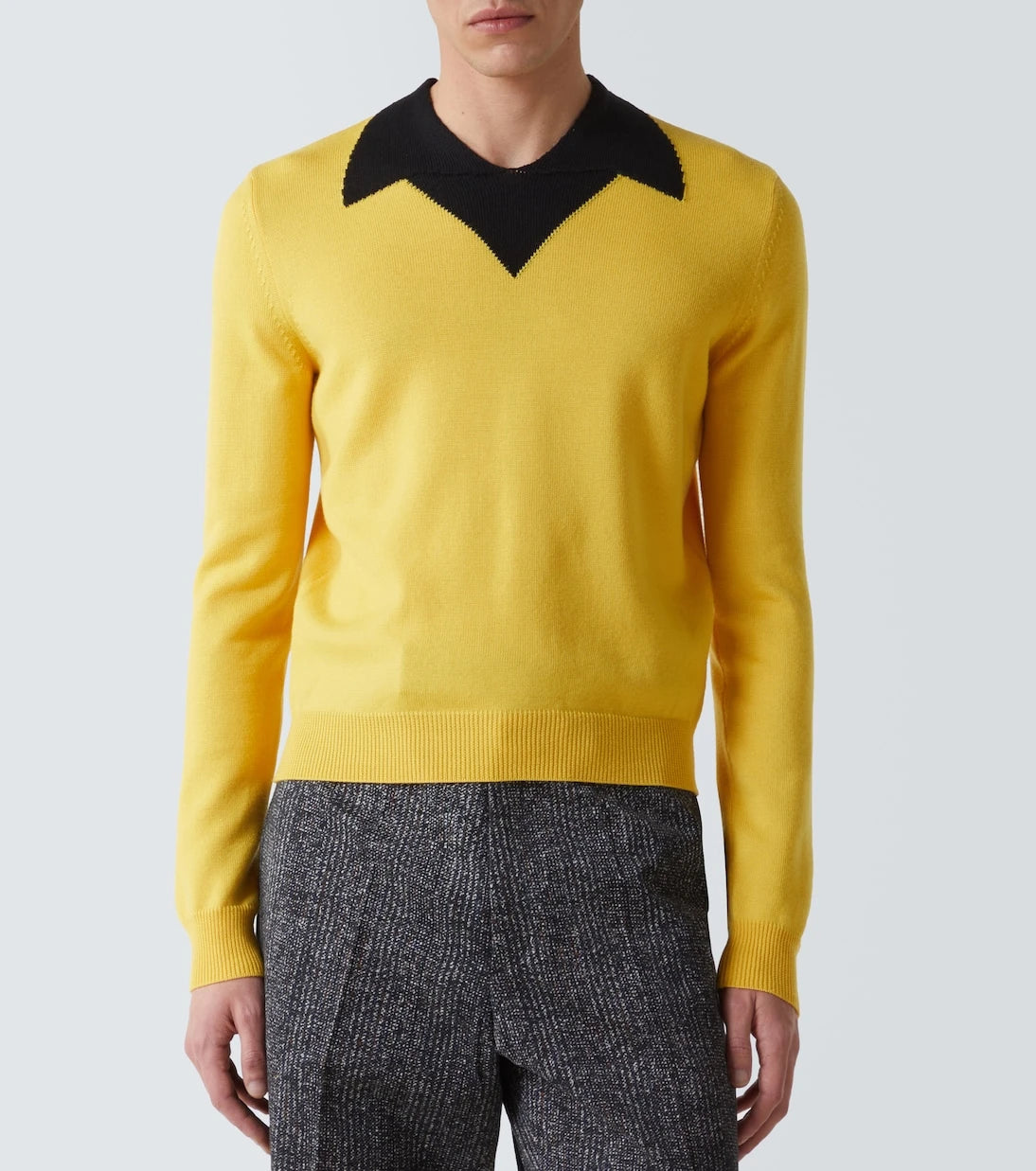 Prada - Trompe l'œil virgin wool sweater