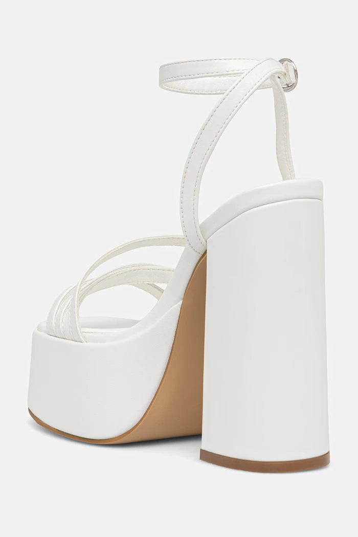 Koi Footwear kalın topuklu sandalet DBP52 PLATFORM HEEL