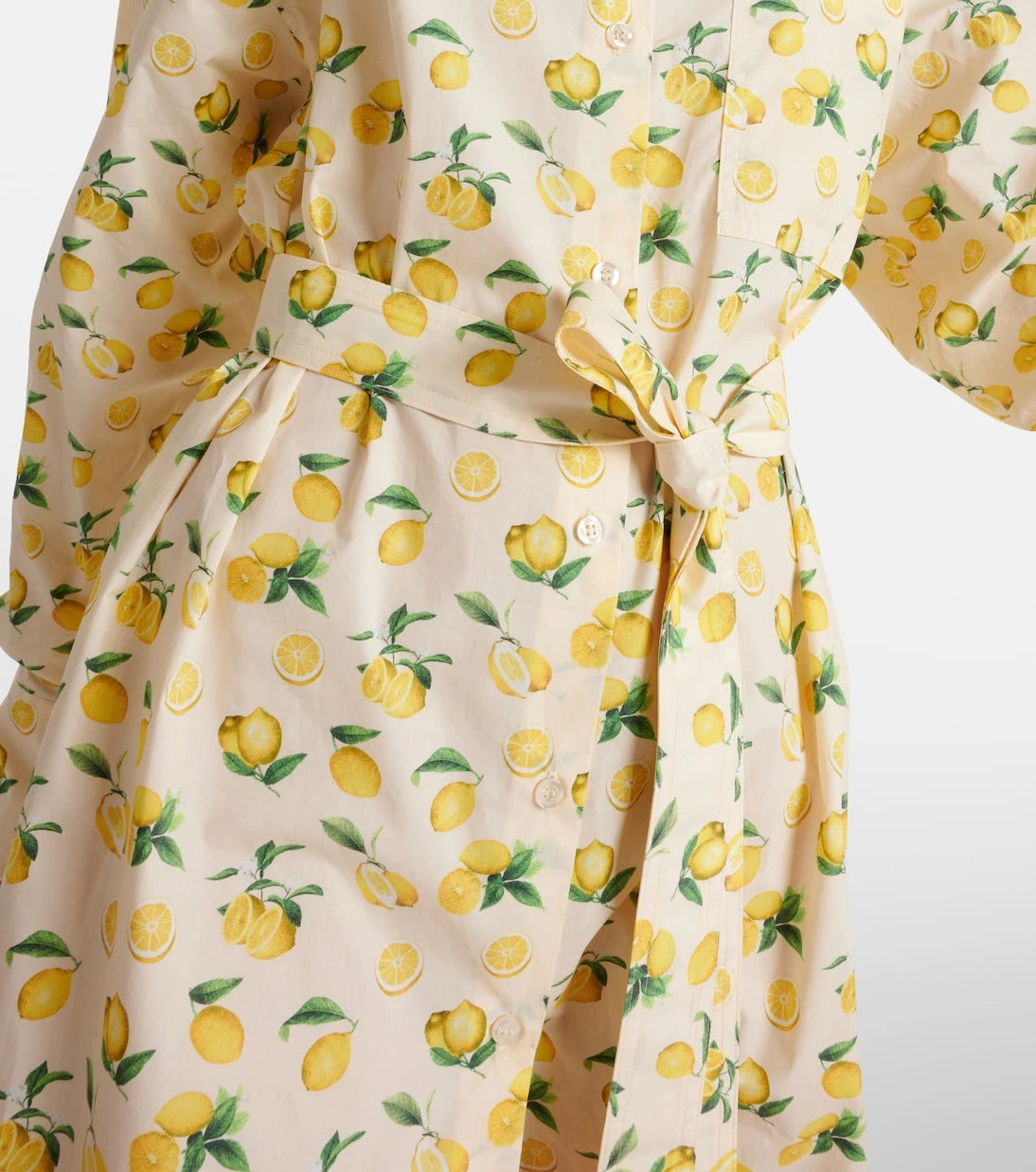 Sportmax - Boero printed cotton shirt dress