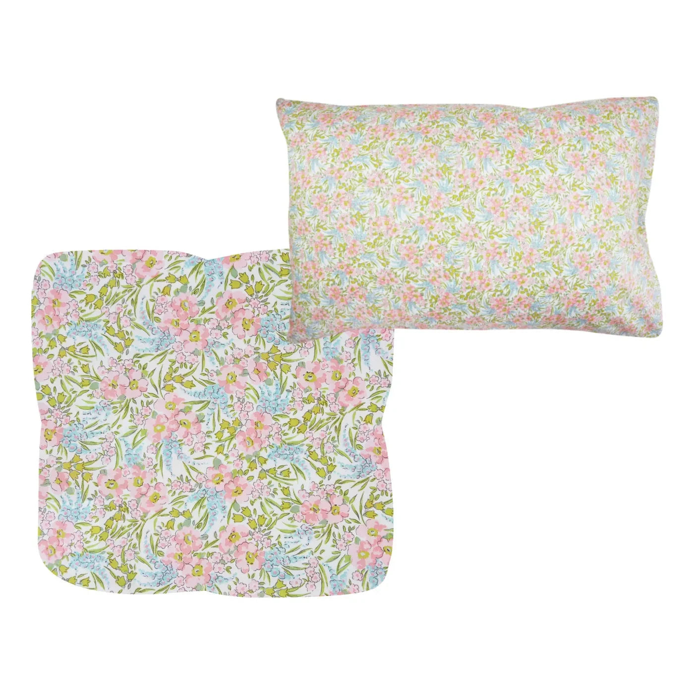 La Petite Collection - Swirling Petals Liberty Bed Linen