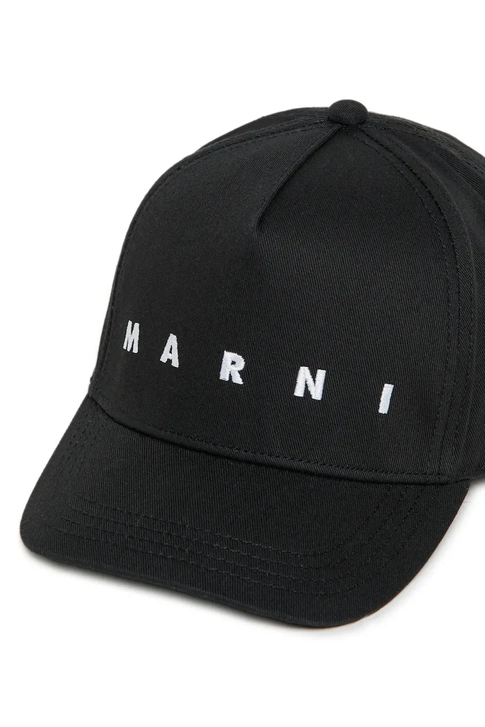Детска памучна шапка с козирка Marni MF43U HAT