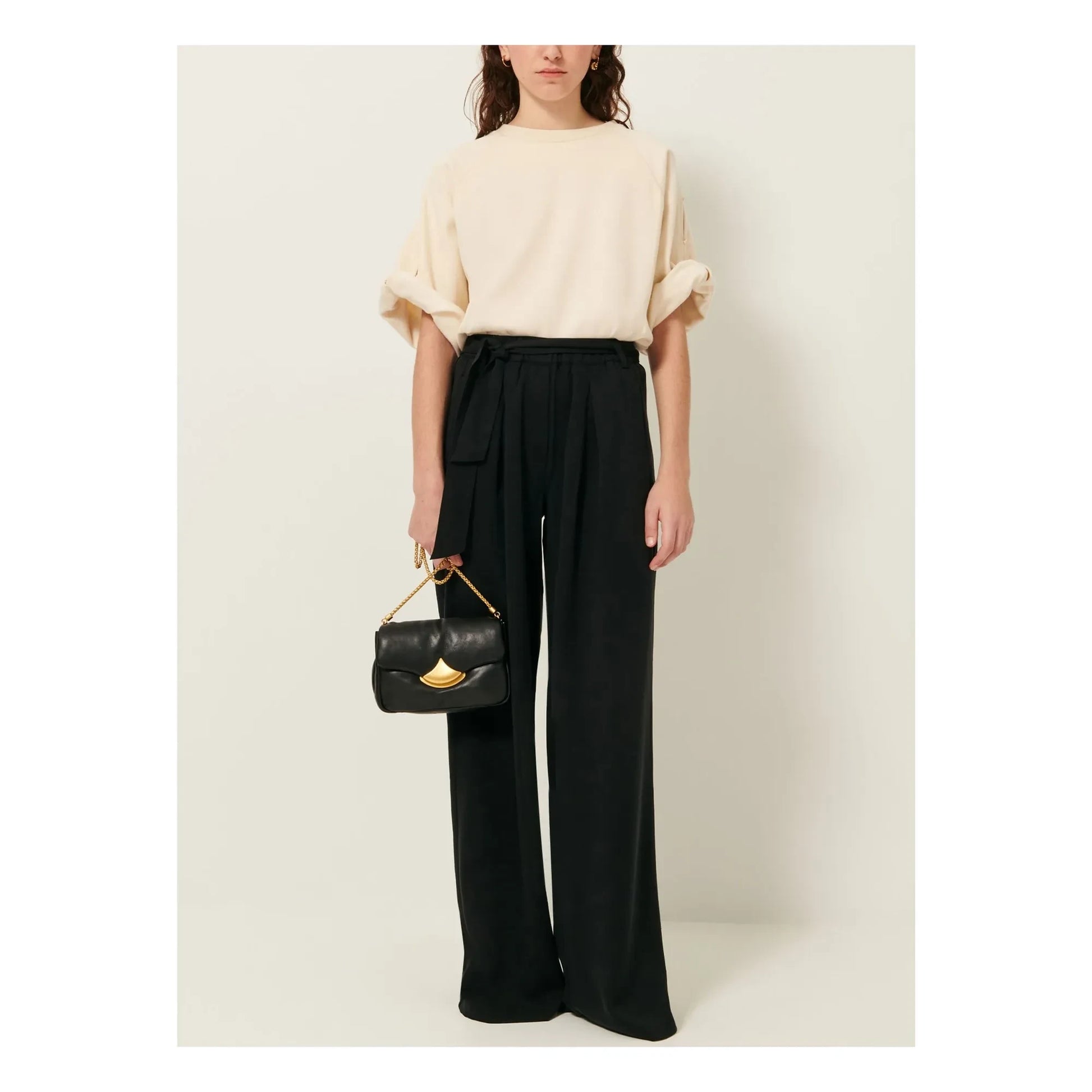 Sessùn - Rim pants | Black