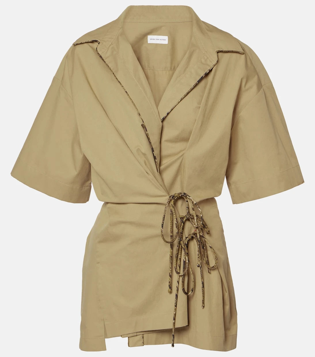 Dries Van Noten - Cotton twill shirt