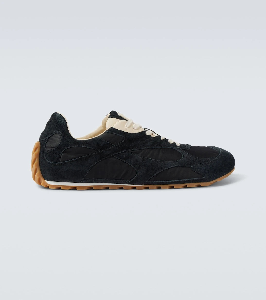 Bottega Veneta - Orbit Flash suede-trimmed sneakers