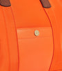 Orange Grab Nylon Tote Bag