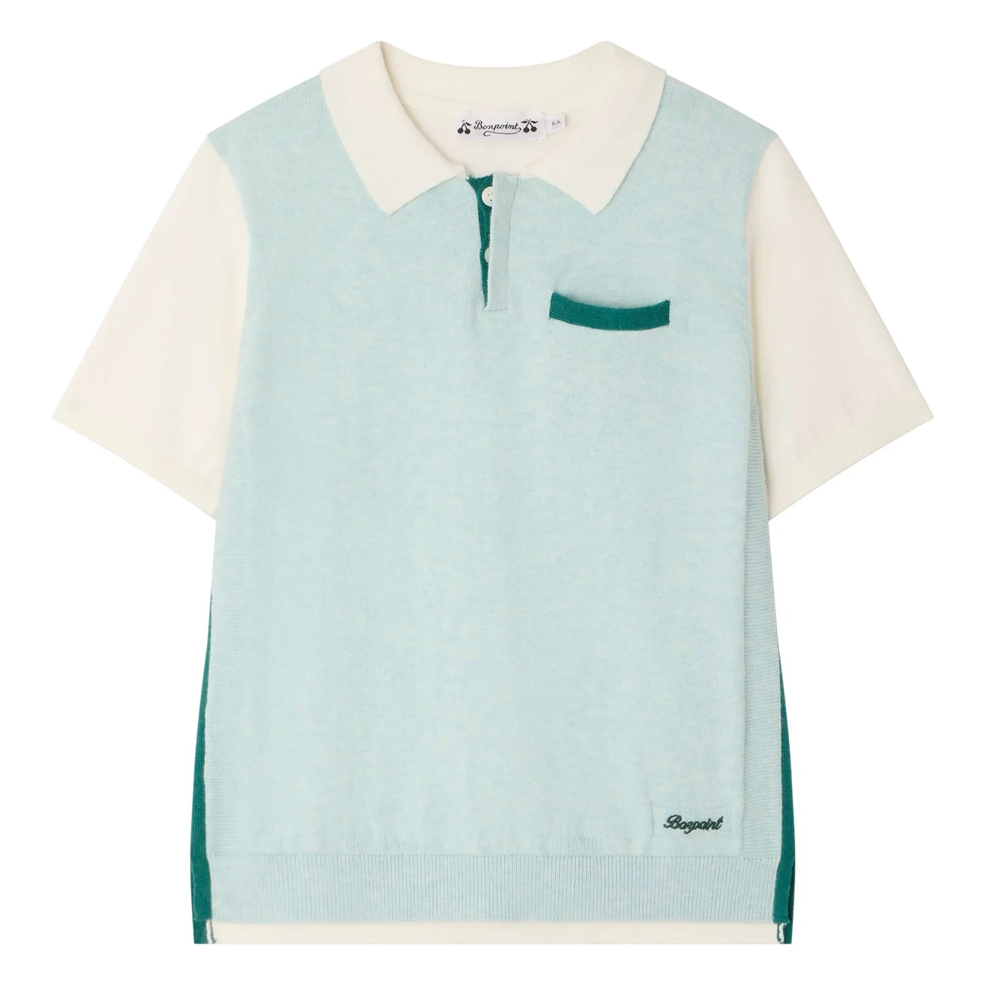 Bonpoint - Polo Laser | Pale blue