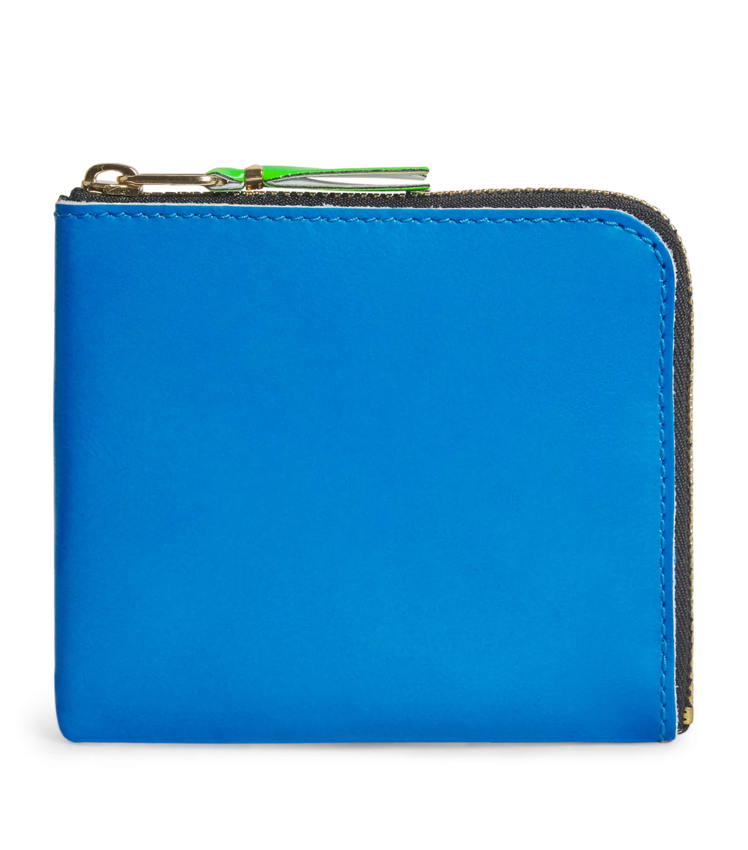Comme Des Garçons Wallet Small Leather Super Fluo Wallet