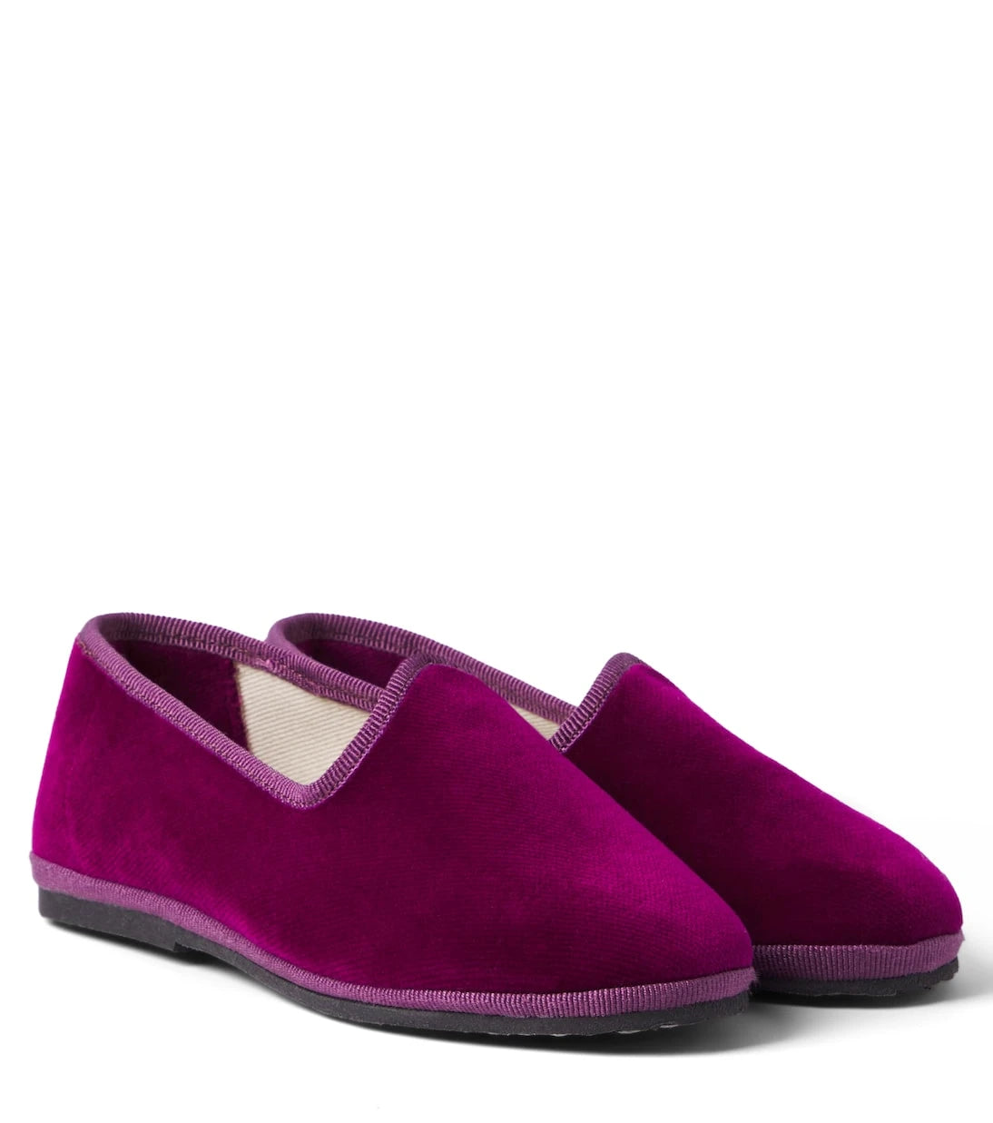 Il Gufo - Velvet slip-on shoes