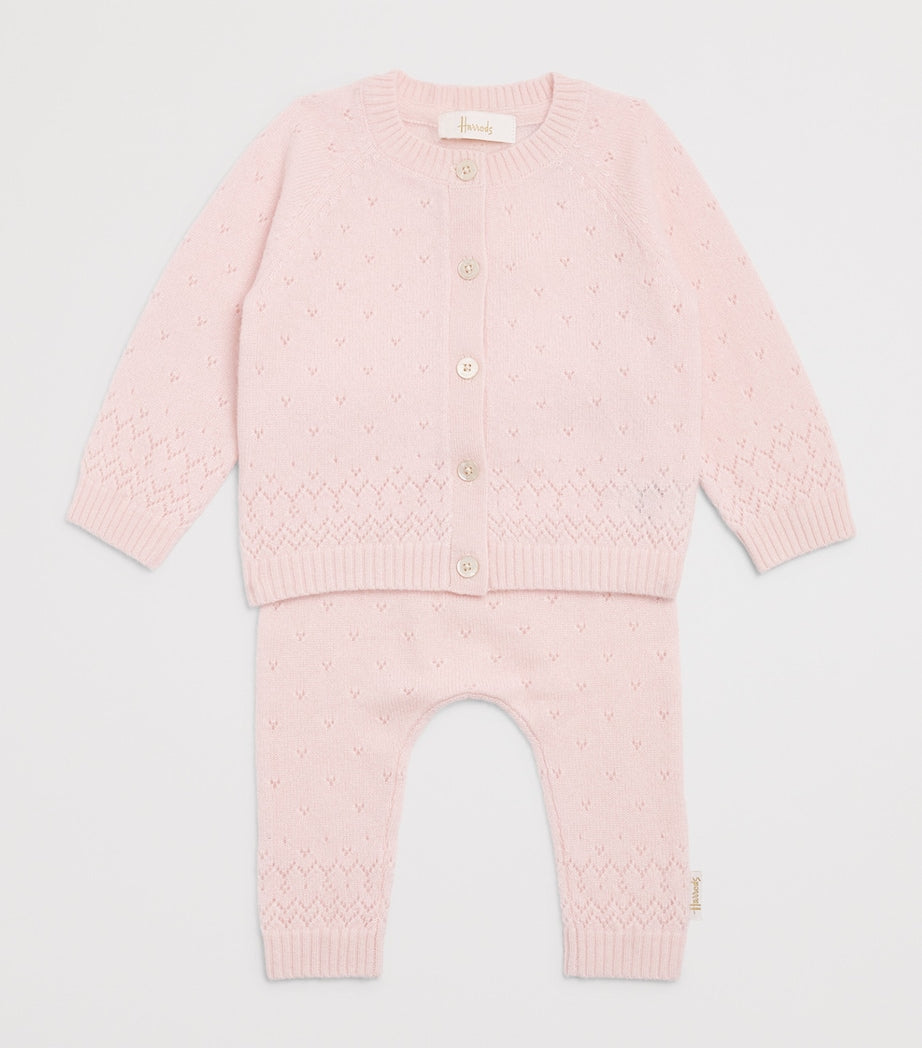 Cashmere Cable-Knit Cardigan (0-18 Months)