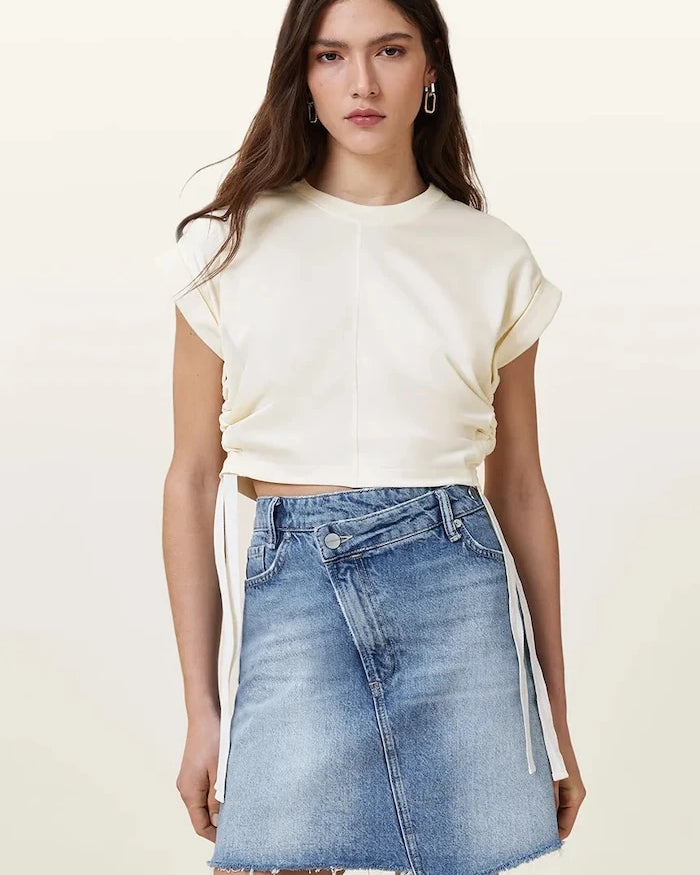AllSaints kadın bluz MIRA SATIN
