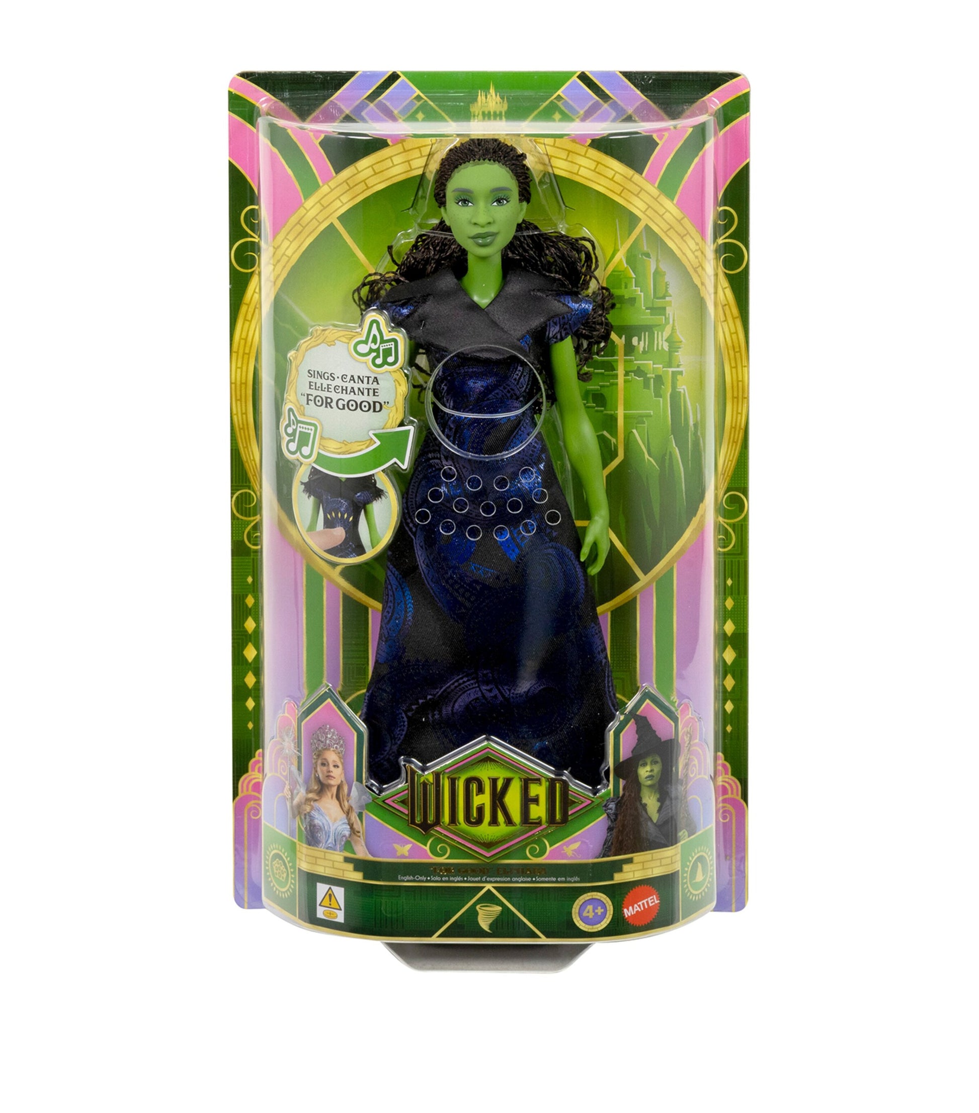 WICKED Wicked For Good Elphaba Singing Doll (32cm)