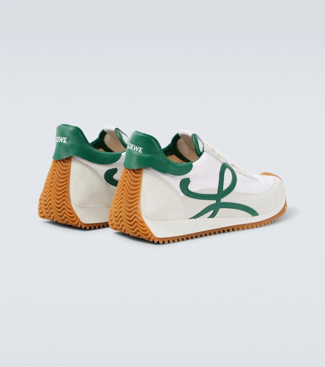 Loewe - Flow Runner 2.0 suede-trimmed sneakers