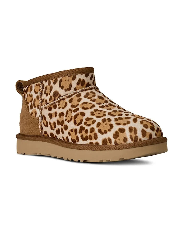 UGG W Classic Ultra Mini Plains Süet Bot