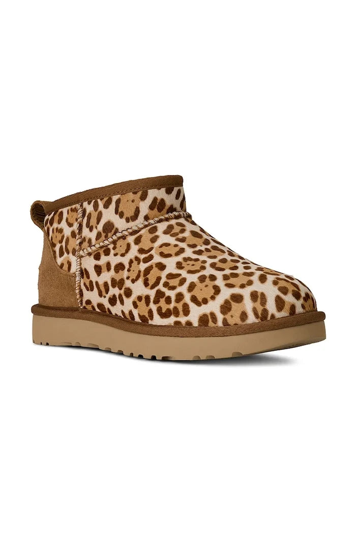 UGG W Classic Ultra Mini Plains Süet Bot