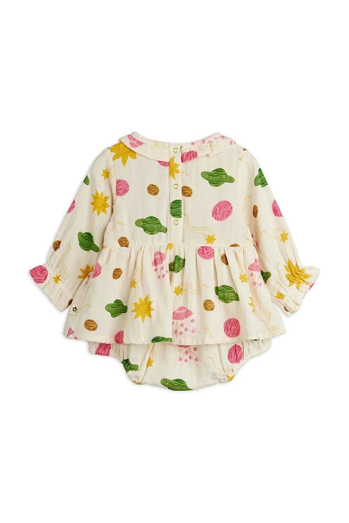 Mini Rodini Space Pamuk Bebek Body