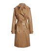 Brown Lambskin Niles Trench Coat