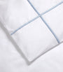 Pima Cotton Athena Celeste Double Duvet Cover (200cm x 200cm)