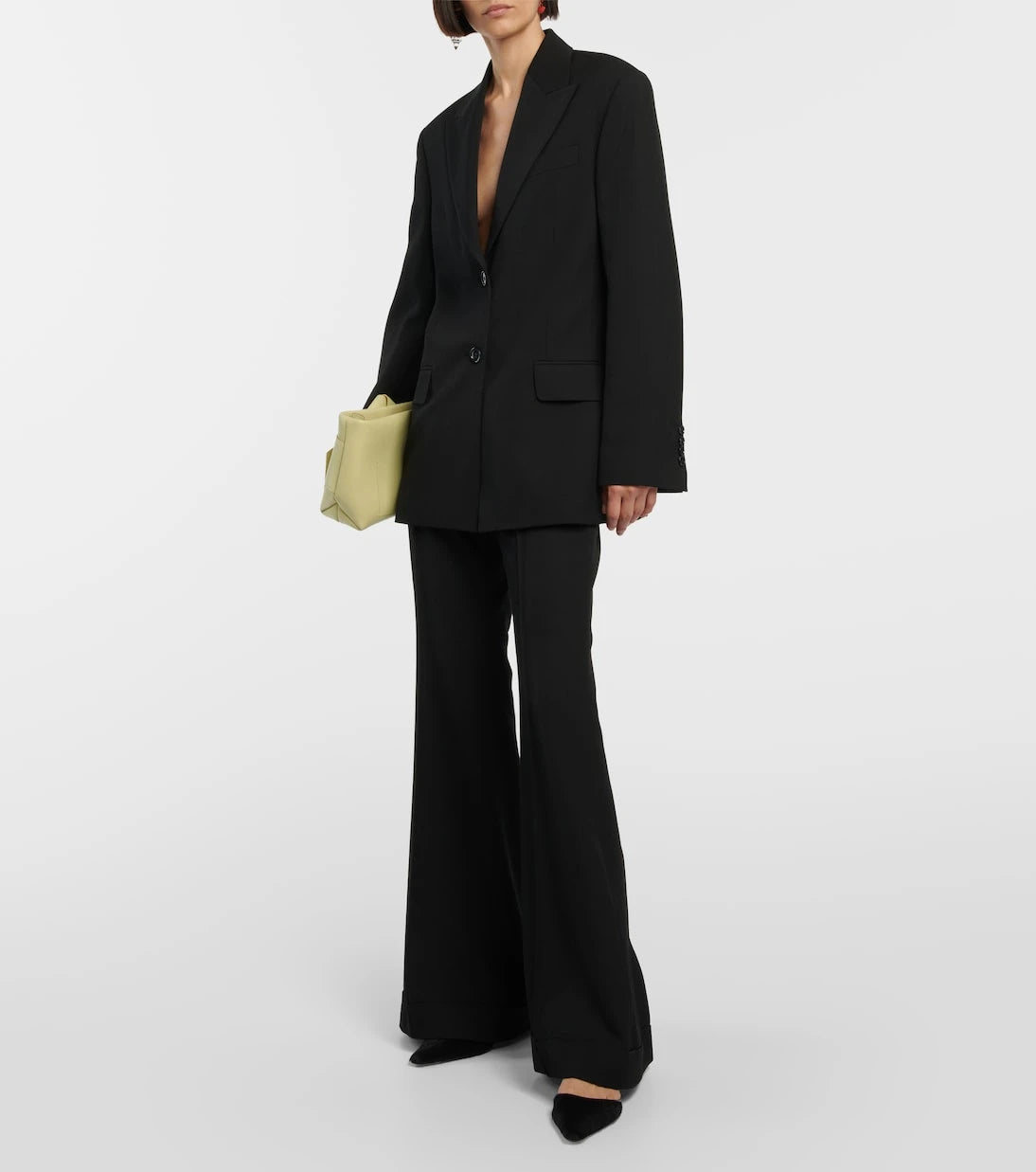 Acne Studios - سترة بصف أزرار واحد