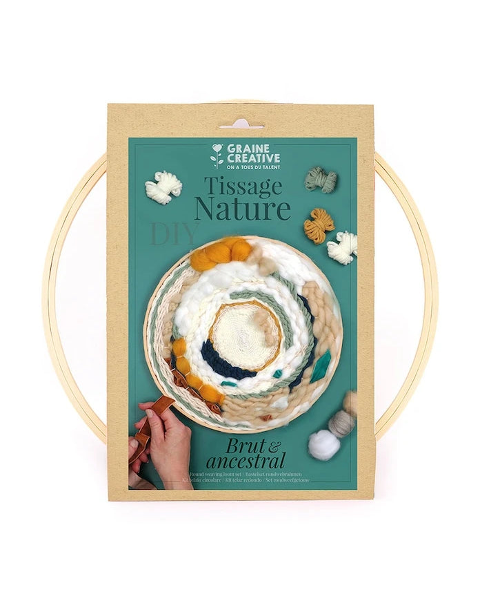 Graine Creative DIY Yuvarlak Goblen Seti Nature