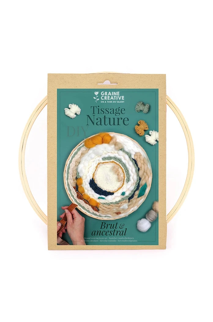 Graine Creative DIY Yuvarlak Goblen Seti Nature