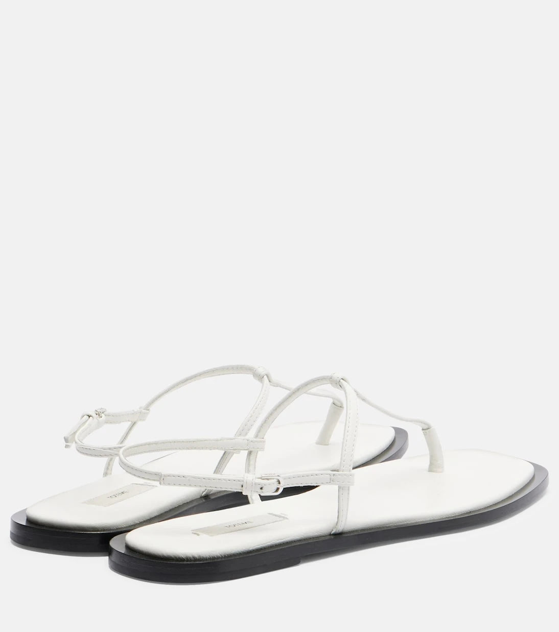 Toteme - Leather thong sandals