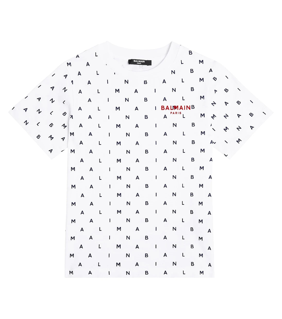 Balmain Kids - Printed cotton jersey T-shirt