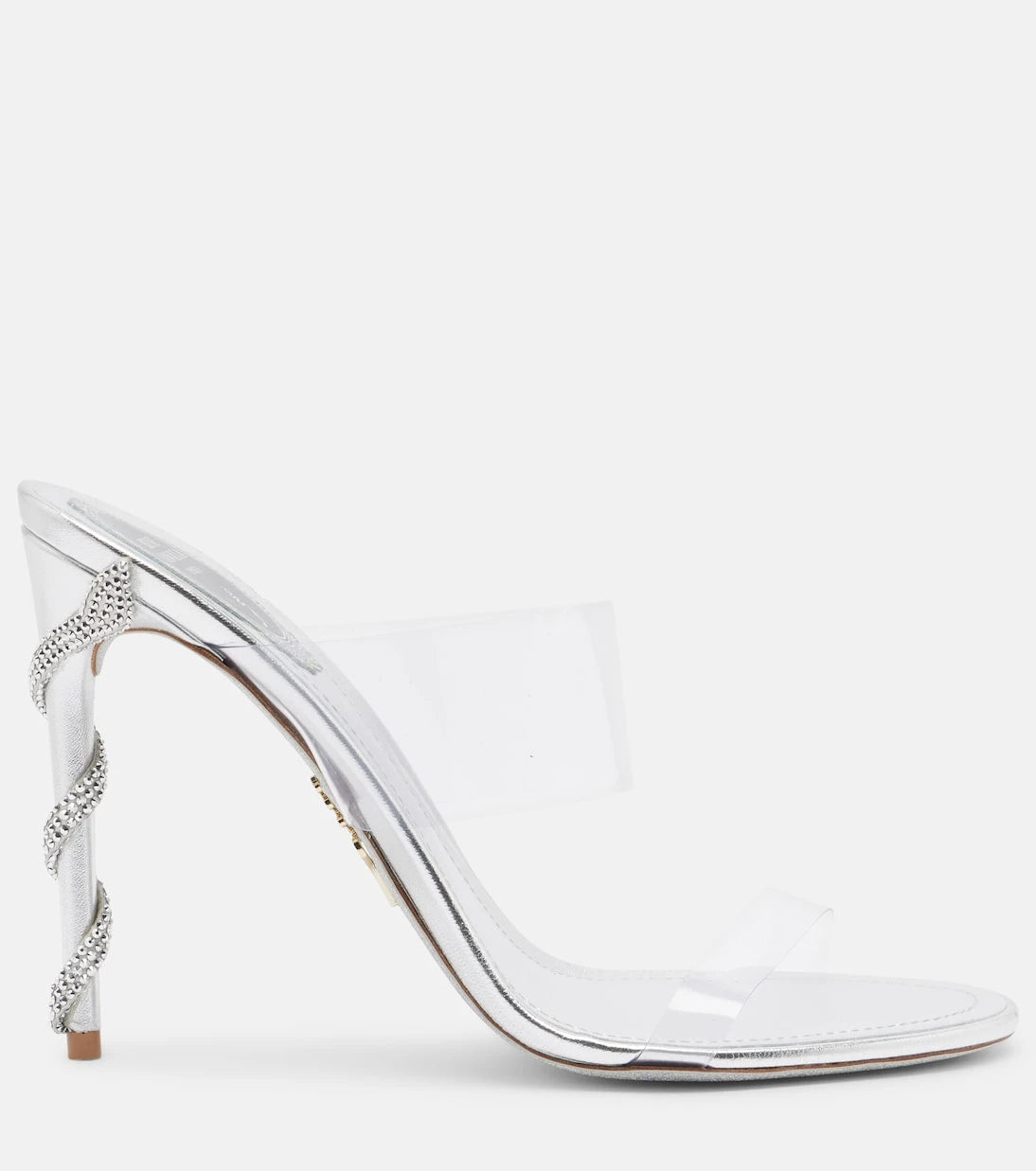 Rene Caovilla - Celebrity crystal-embellished PVC sandals