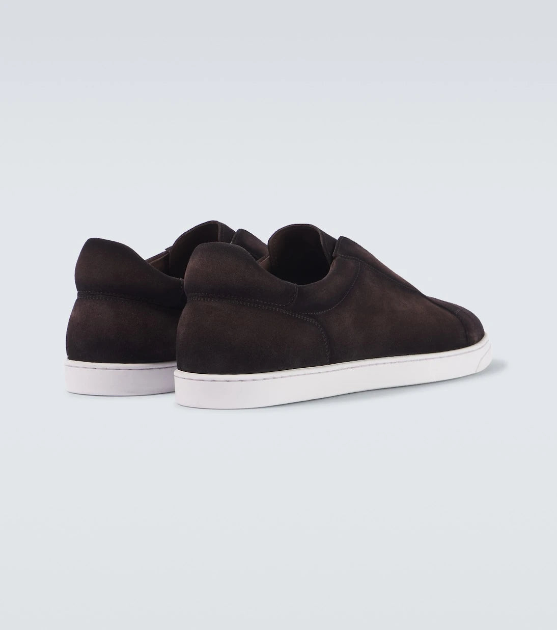 Magnanni - Open suede sneakers