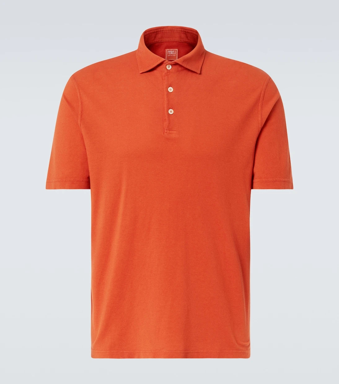 Fedeli - Piqué polo shirt