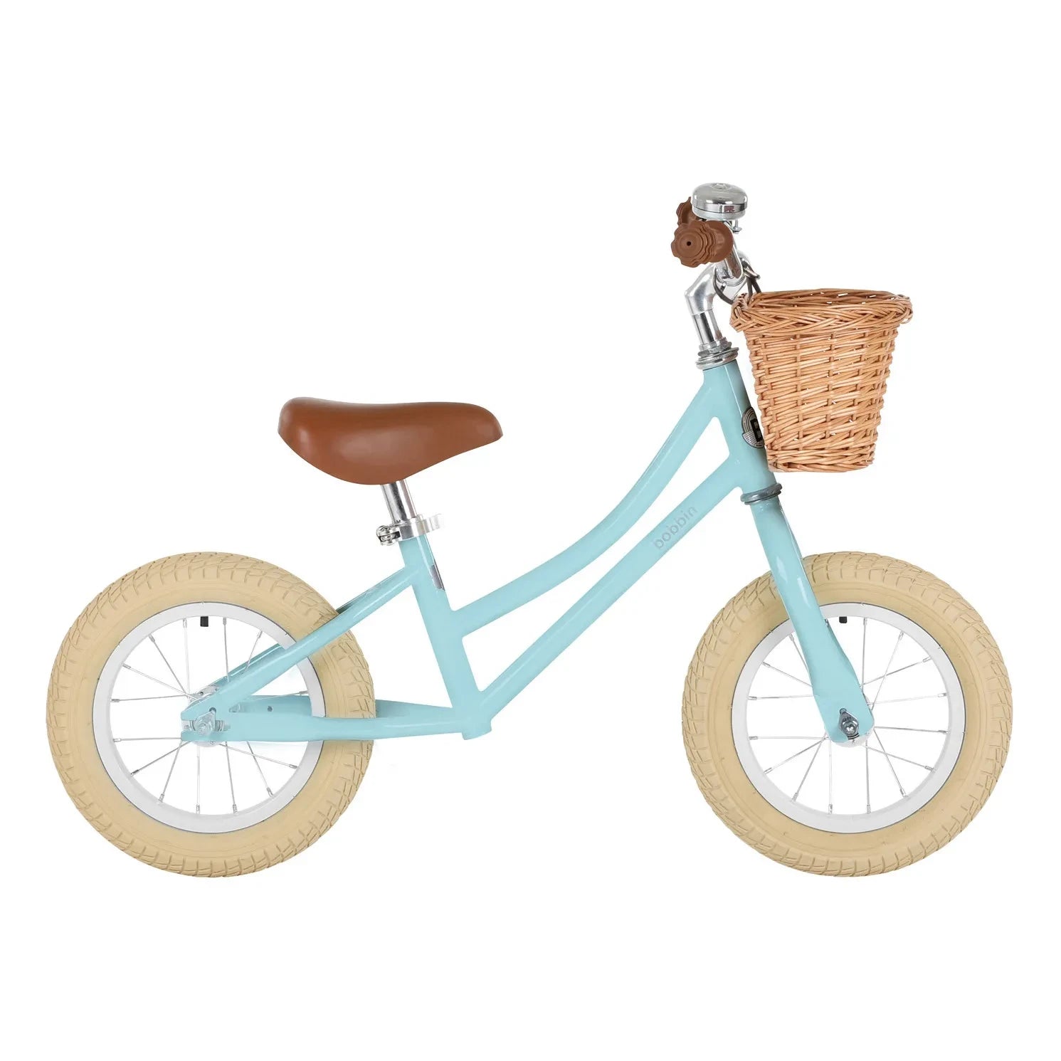 Bobbin - Gingersnap 12" Balance Bike | Light blue