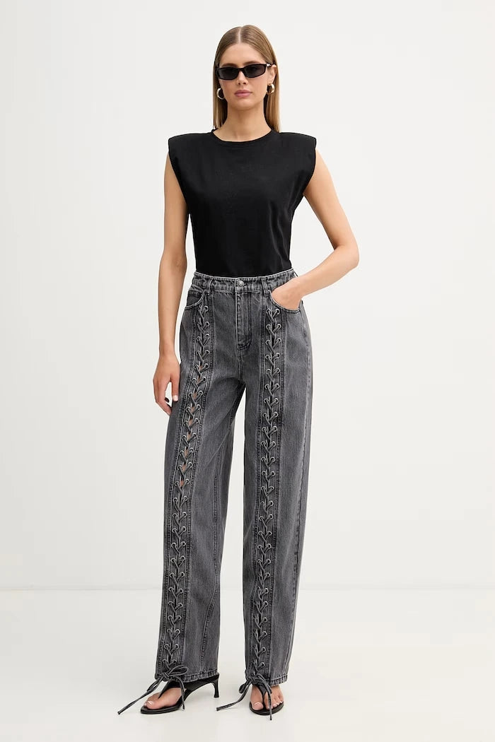 Rotate дънки relaxed fit дамски