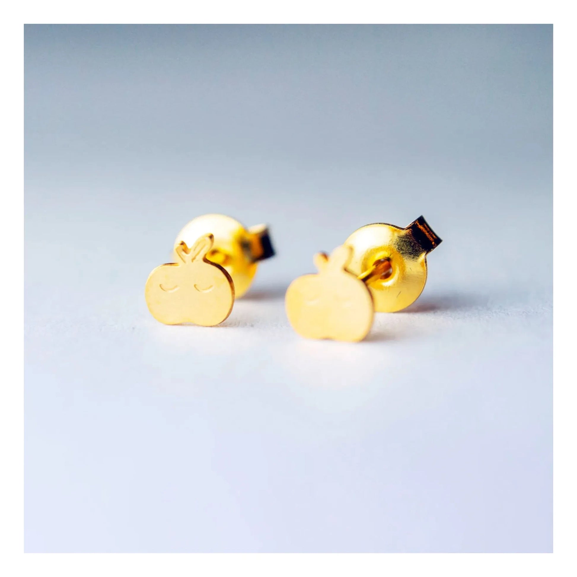 Adorabili - Apple Earrings | Gold