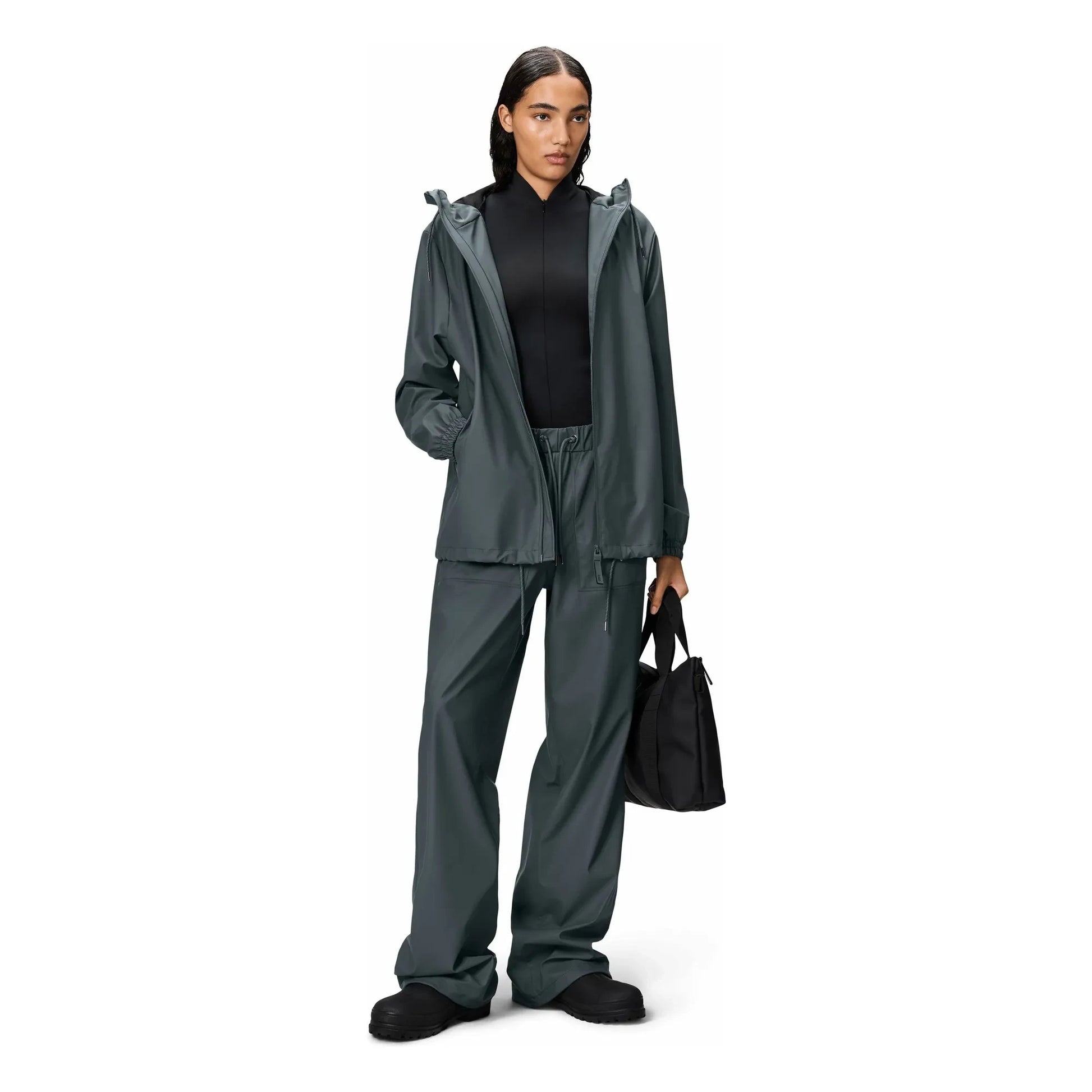 Rains - Storm Breaker W3 waterproof jacket | Lagoon Blue