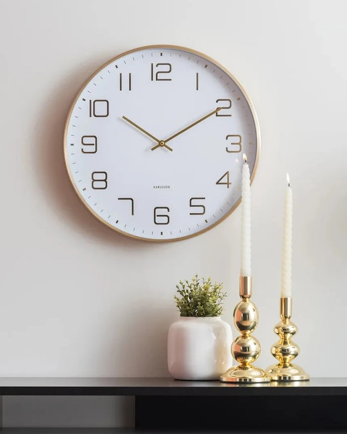 Karlsson Elegance Glow Duvar Saati