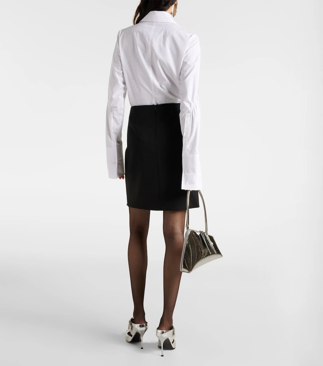 Sportmax - Luigia virgin wool miniskirt