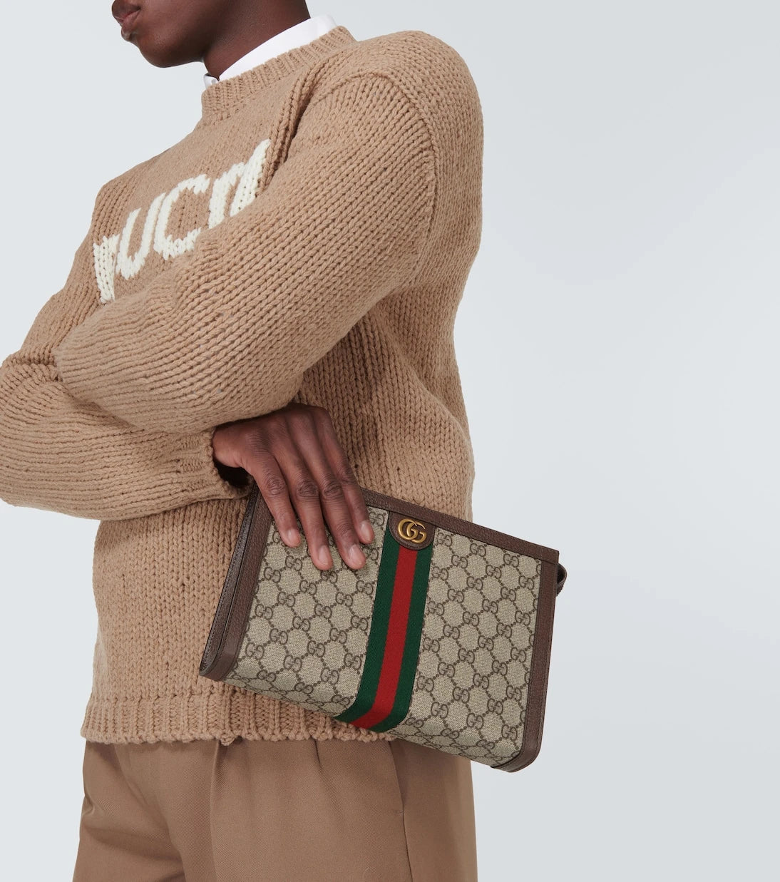 Gucci - GG canvas toiletry bag