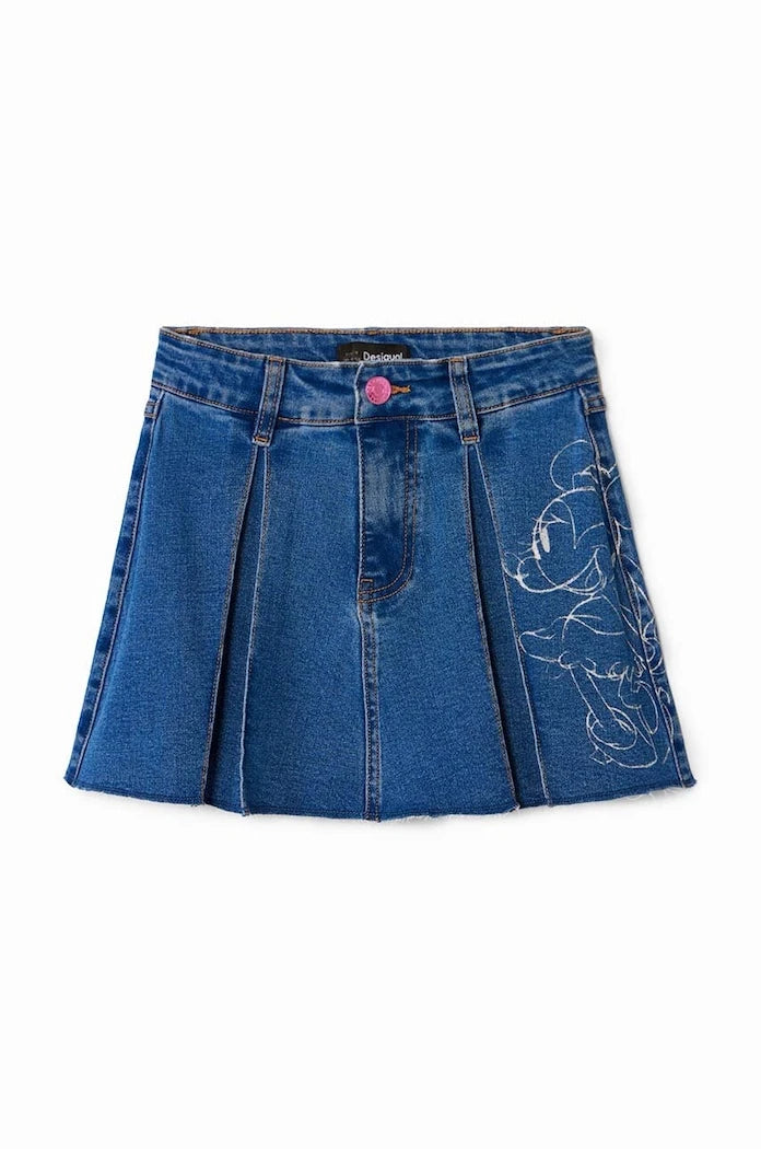 Детска дънкова пола Desigual MINNIE MOUSE