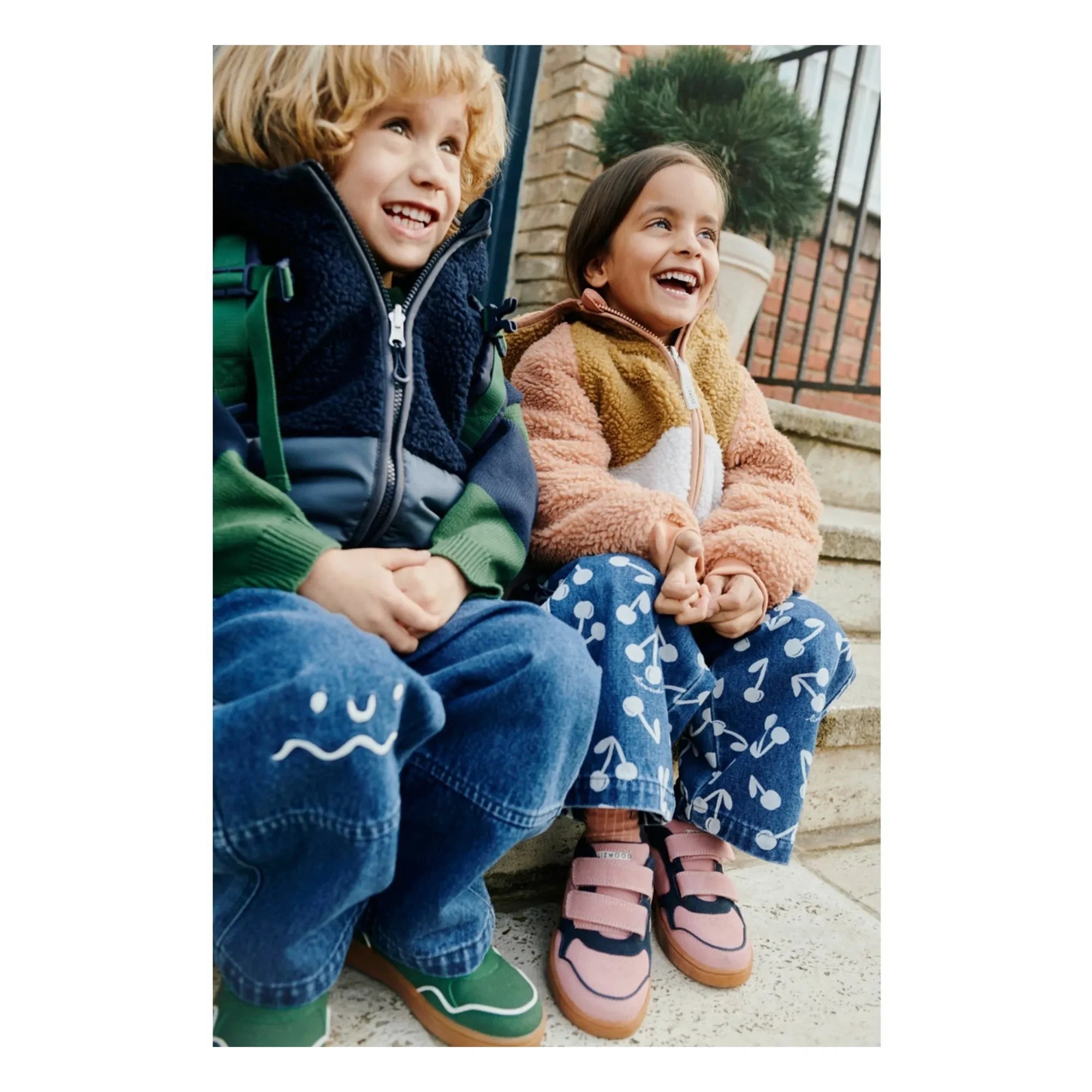 Liewood - Jean Cesar Cerises | Denim blue