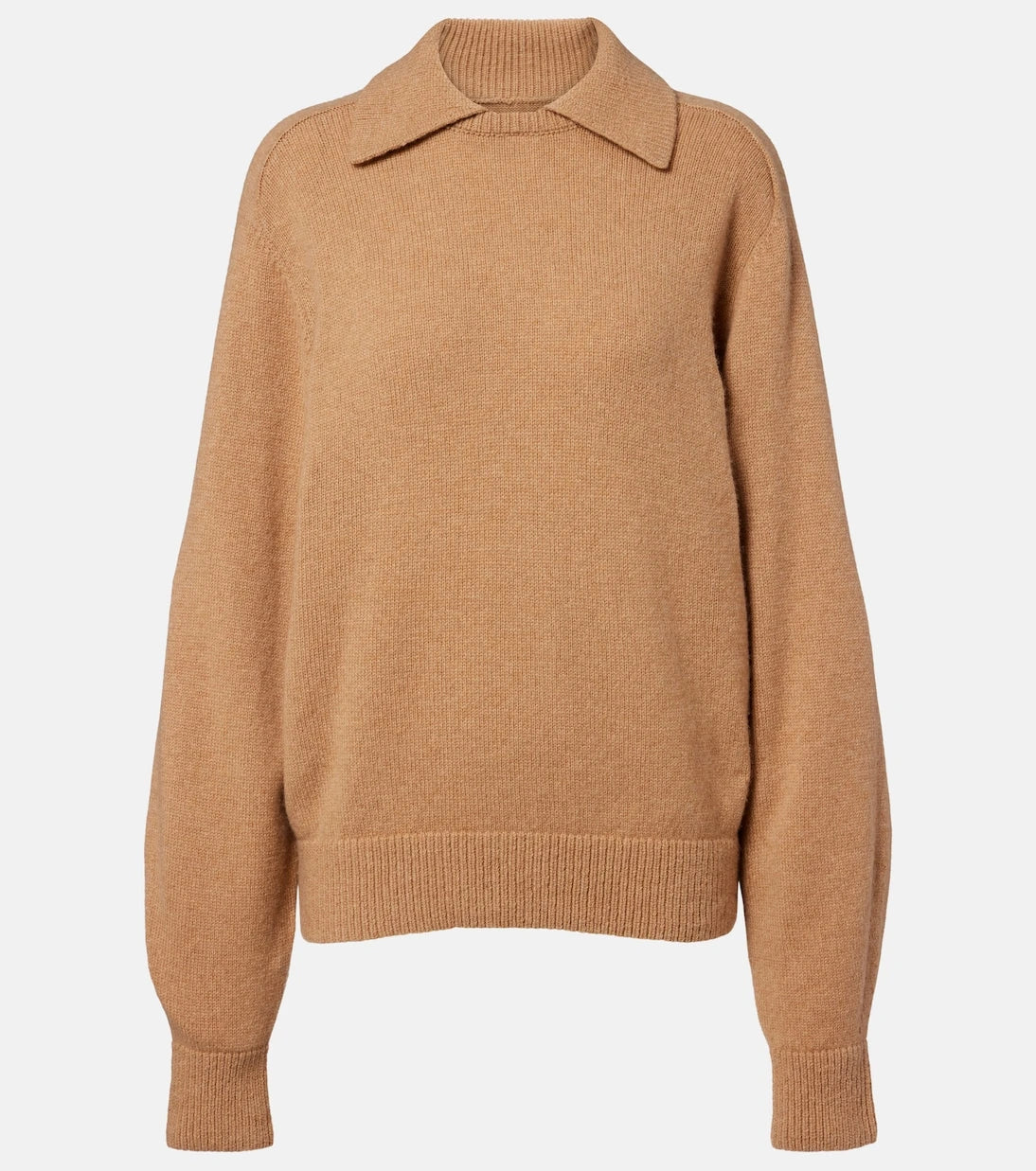 Khaite - Jackson wool and cashmere polo sweater