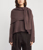 Wool-Cashmere Elson Scarf Sweater