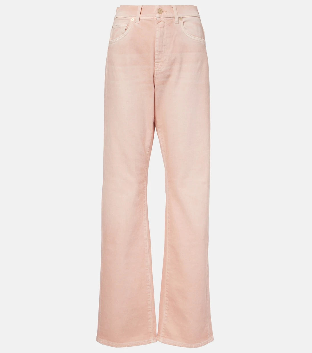7 For All Mankind - Tess high-rise straight jeans
