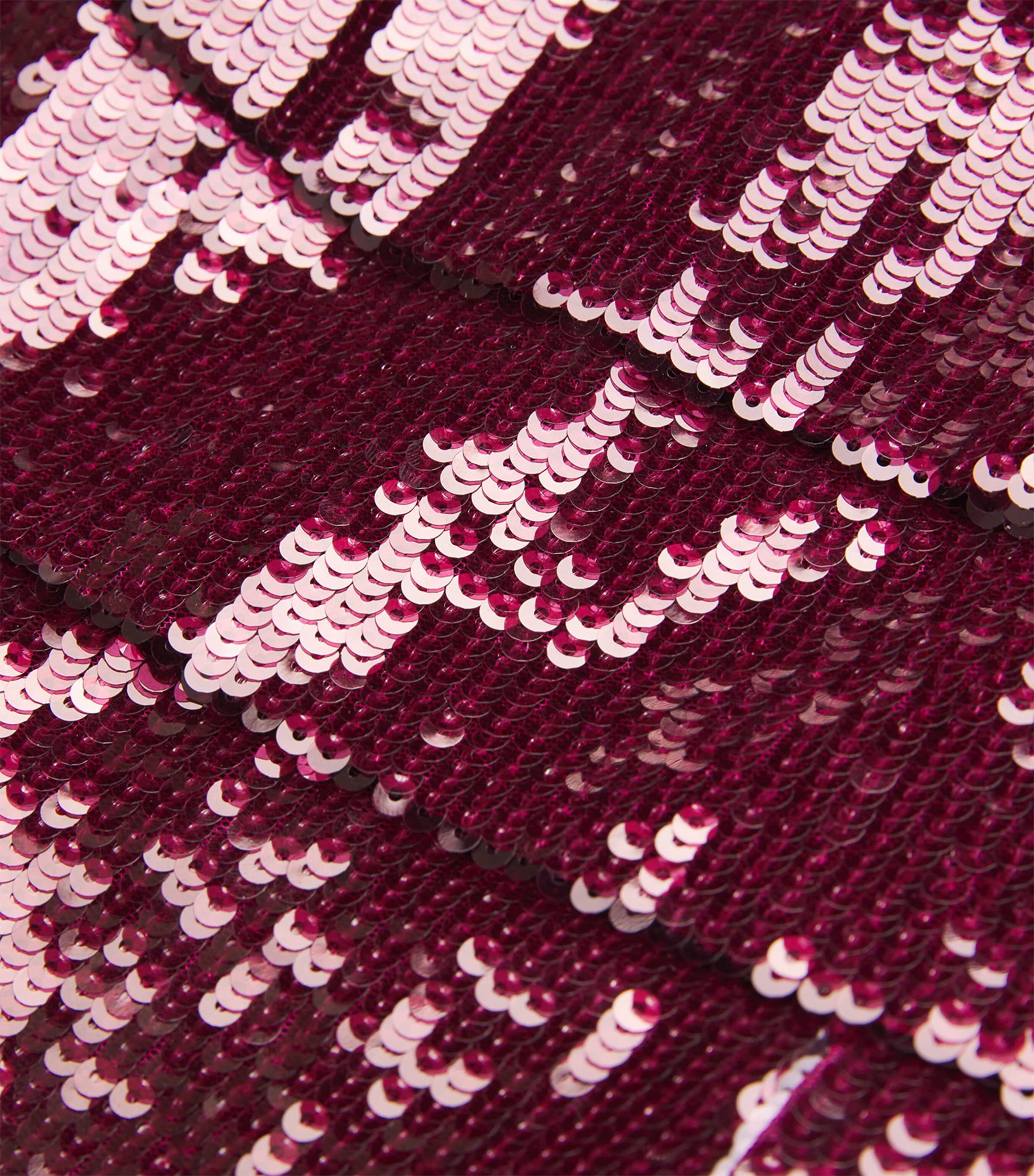 Roland Mouret Burgundy Sequin-Embellished Midi Dress