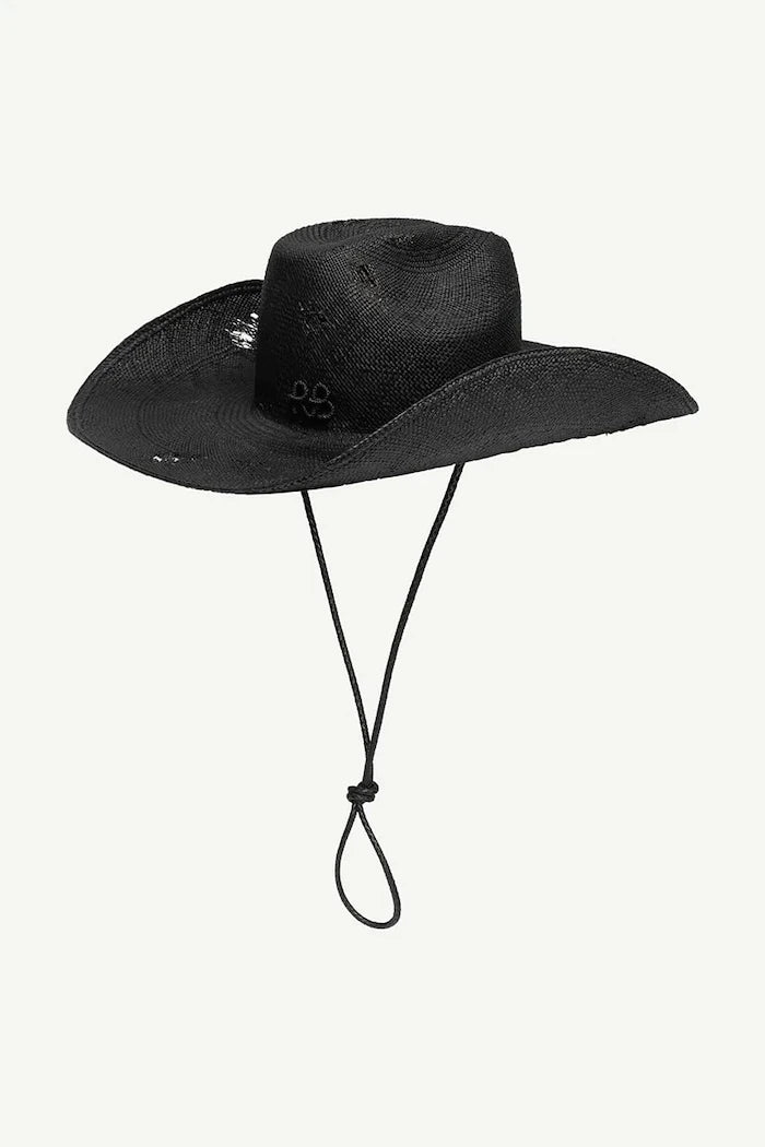 Капела Ruslan Baginskiy Ruslan Baginskiy Cowboy Hat with Leather Trim
