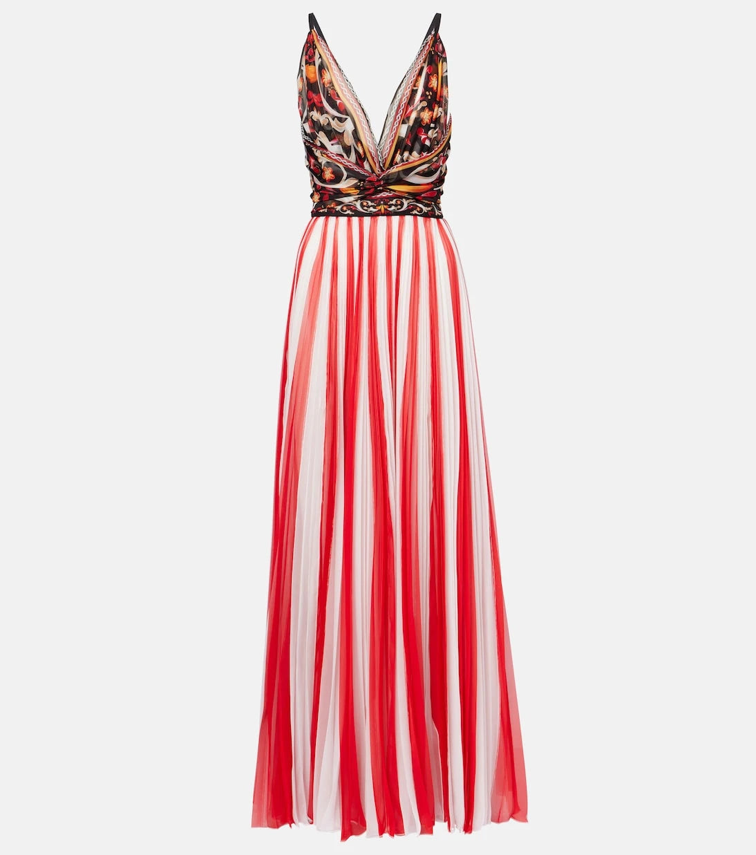 Dolce&Gabbana - Printed maxi dress